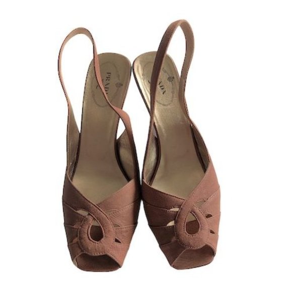 Prada Women's Wedge Sandal - Picture 1 of 8